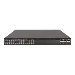 HPE FlexFabric 5710 24XGT 6QSFP+ or 2QSFP28 - Commutateur - C3 - Géré - 24 x 1 Gigabit - 10 Gigabit Ethernet... (JL689A)_1